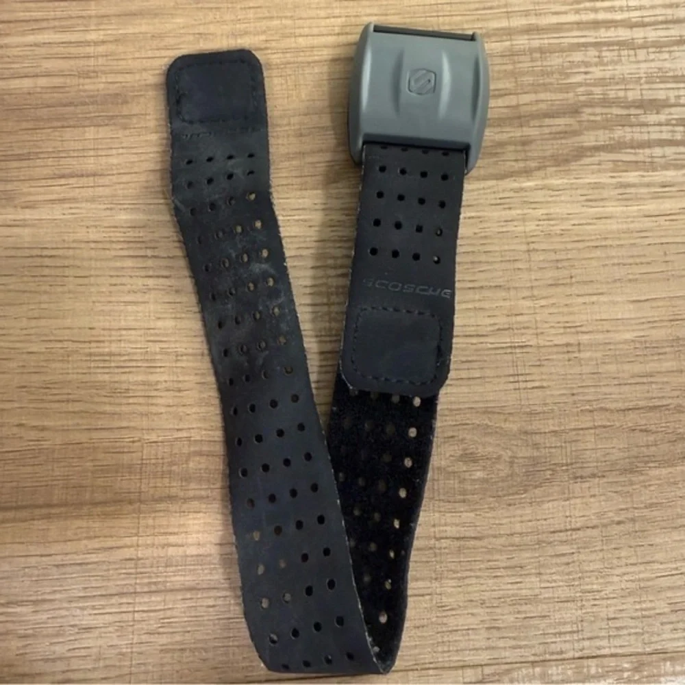 Scosche Rhythm+ Heart Rate Monitor Armband Black w/ USB Charger Fitness Tracker